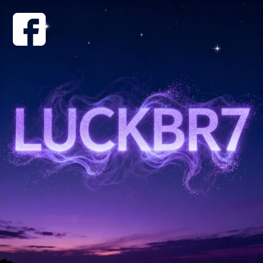 Página oficial da luckbr7 no Facebook